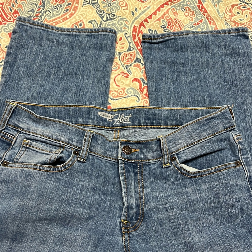 Old Navy Flirt bootcut jeans sz 8 short